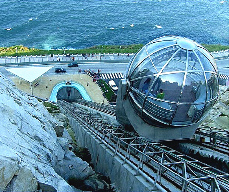 Ascensor panorámico del Monte de San Pedro